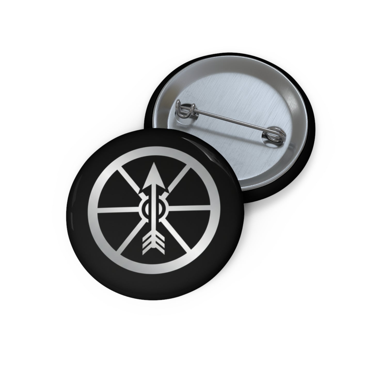 Hattori Hanzo — Modern Crest Design (Silver × Black)