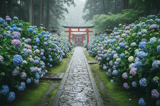 Ajisai Season in Japan: The Rainy Season Flower That Turns Sadness Into Beauty