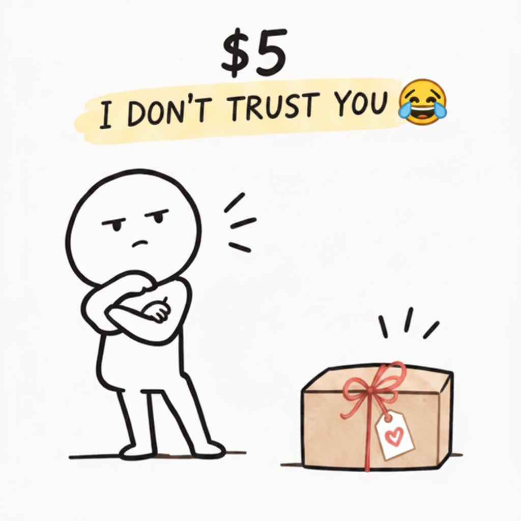 $5カードを正方形にしています