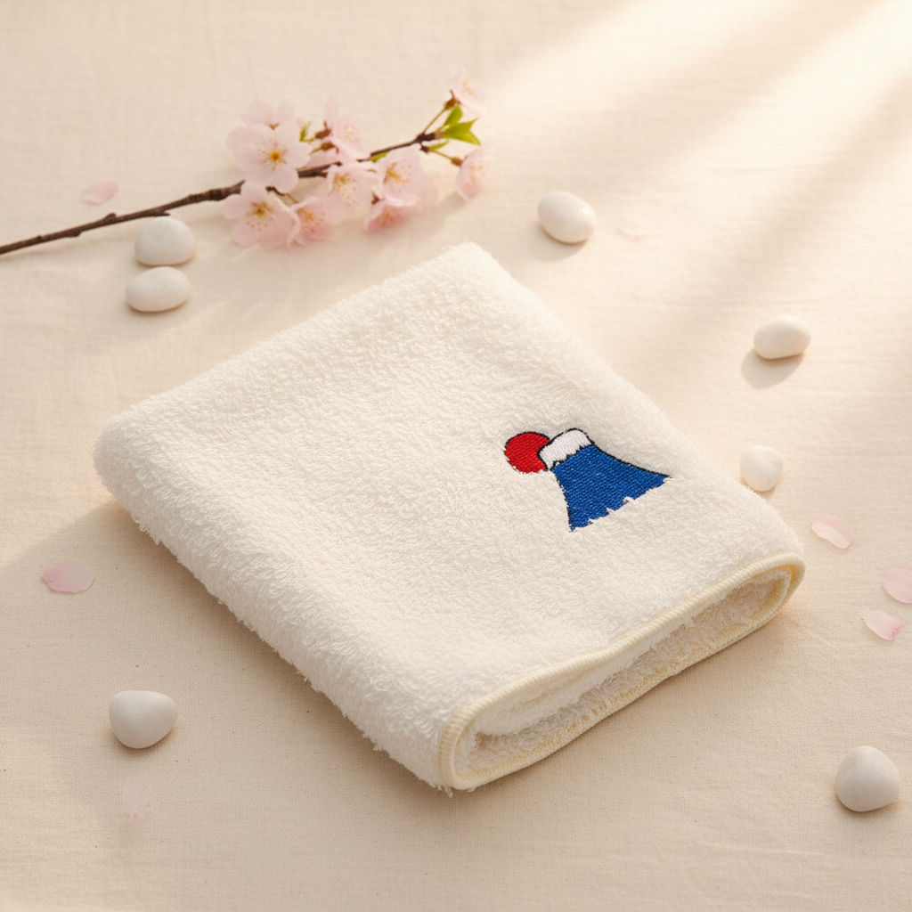 Fuji Towel Cherry Blossom