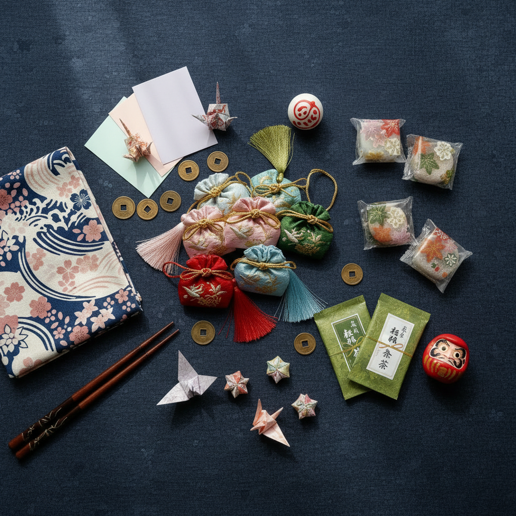 Lucky Charm Box - Flat Lay Dark