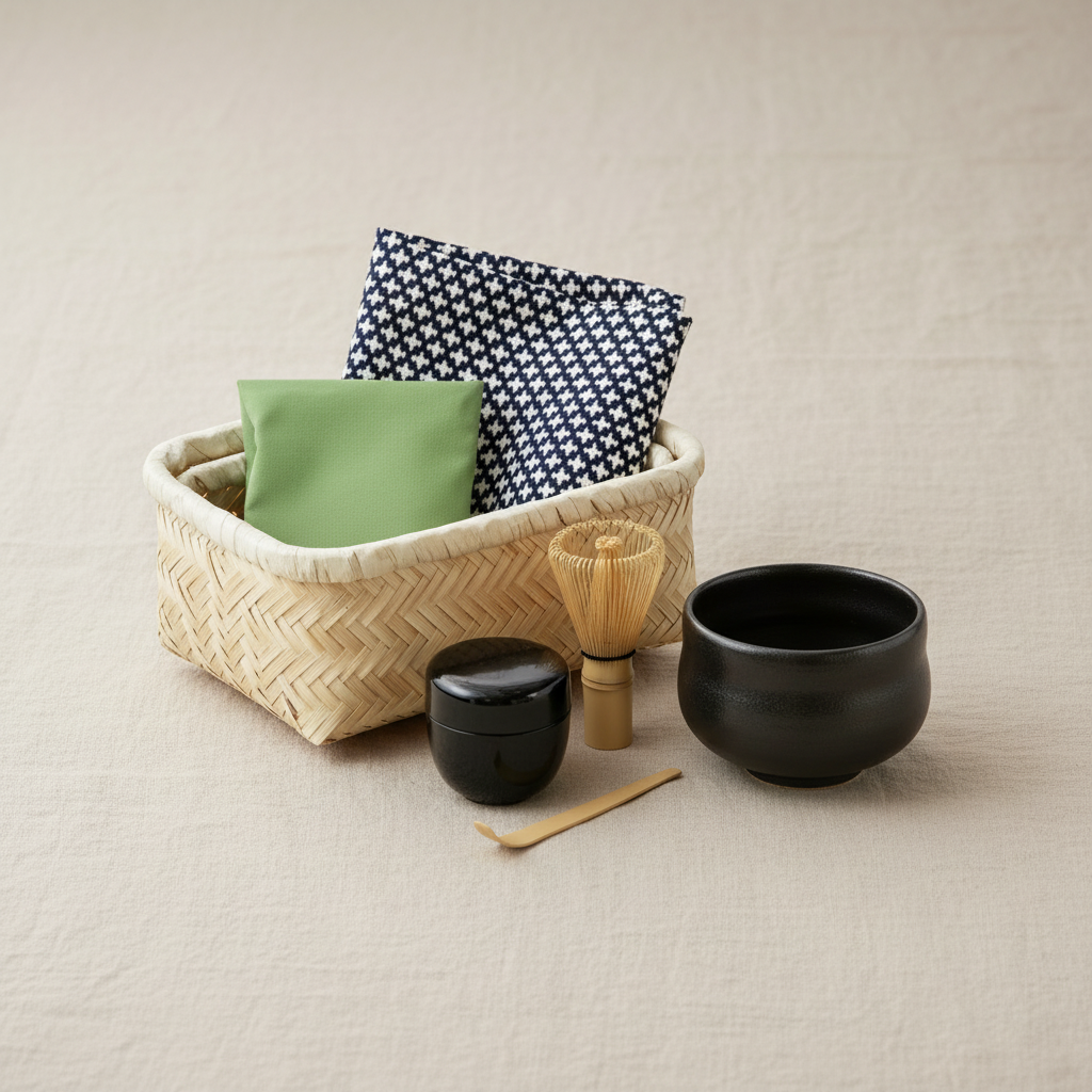 matcha set black