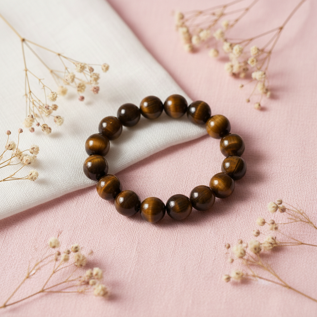 Tiger's Eye Bracelet - Pattern 2